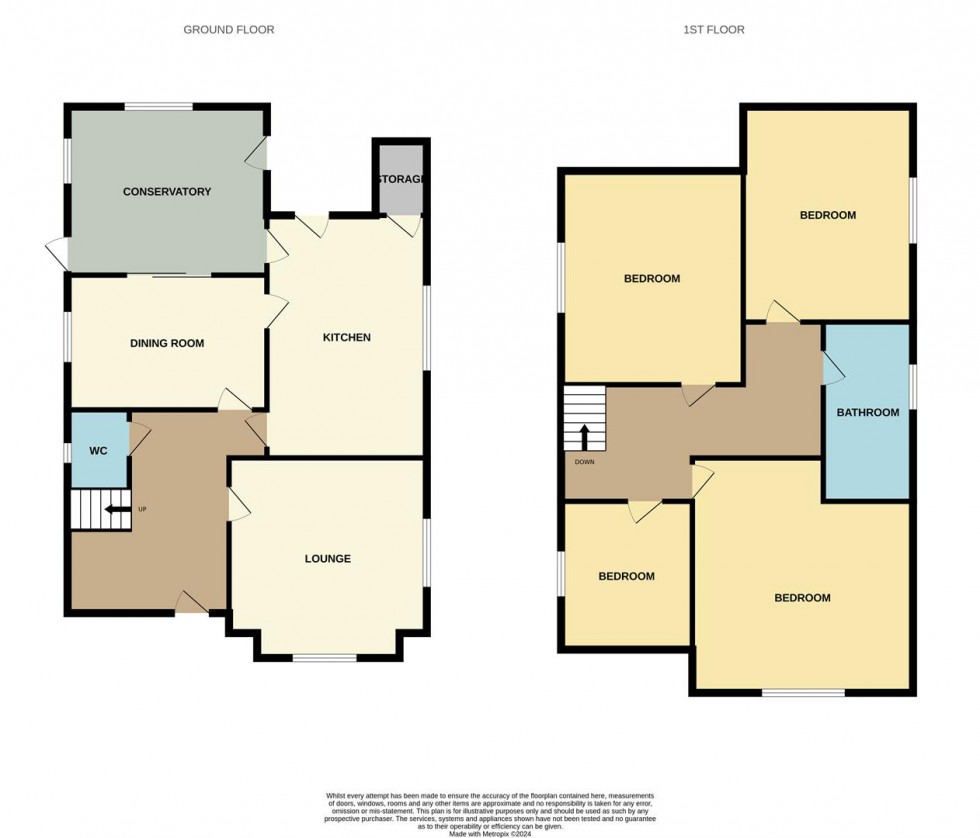 Floorplan for Earlsway, Chester