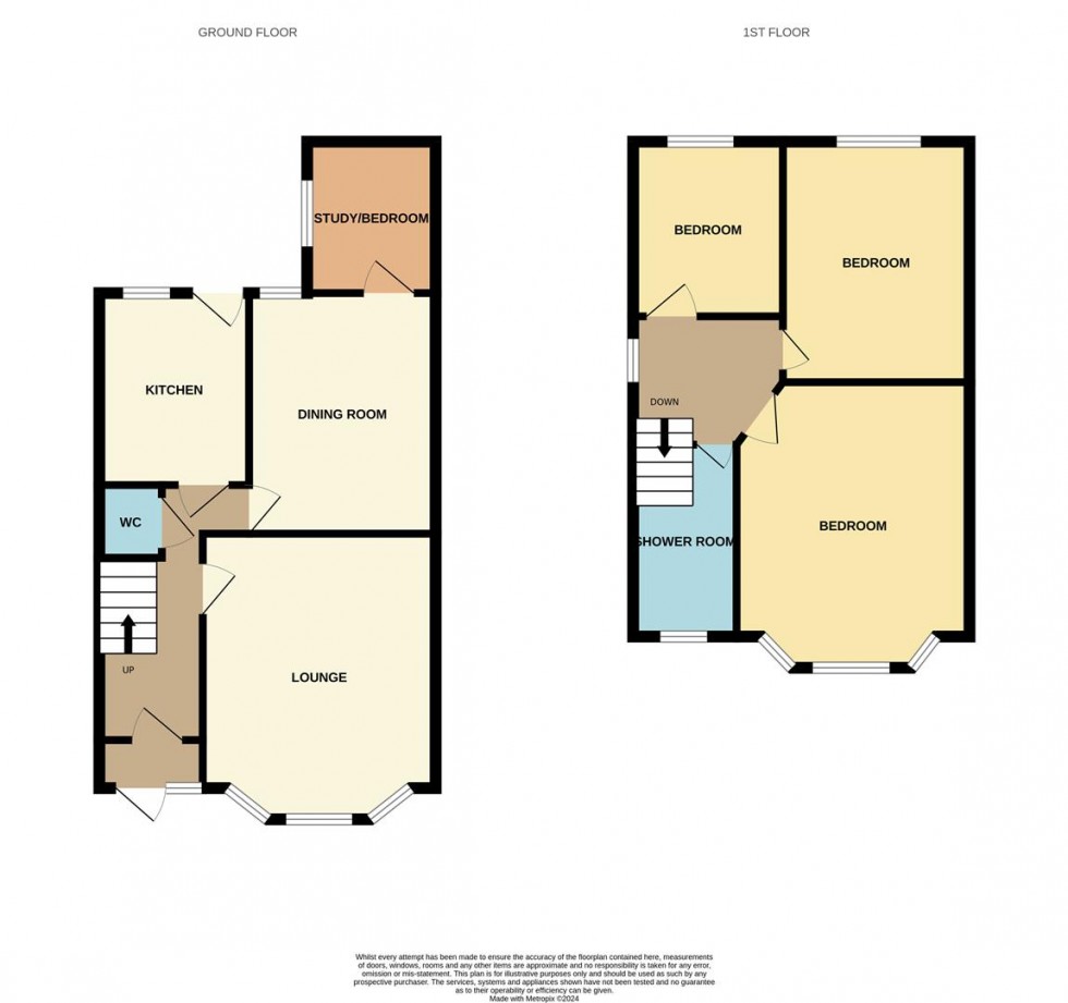 Floorplan for Bristol Avenue, Manchester