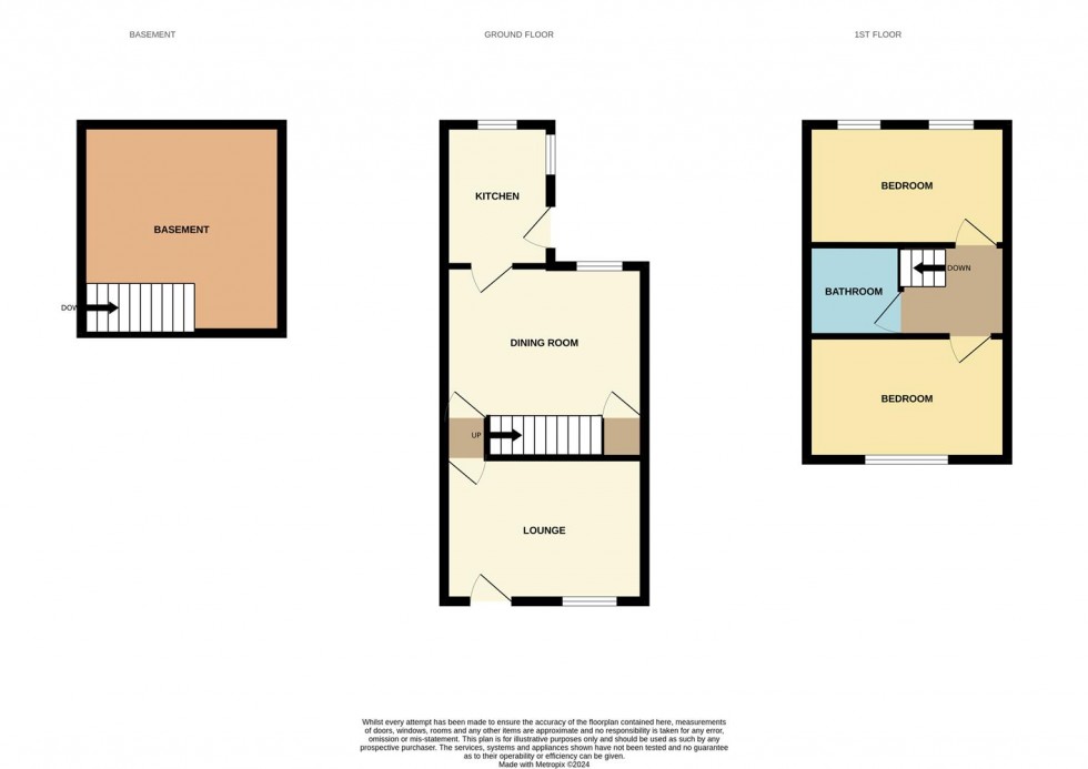 Floorplan for Shaw Road South, Stockport