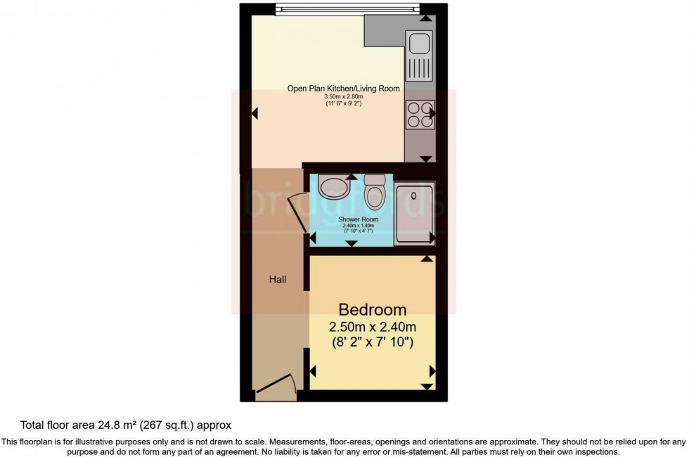 Floorplan for Duoro House, 11 Wellington Road South, Stockport