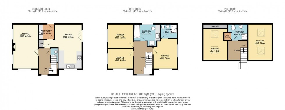 Floorplan for Hornbeam Close, Great Moor, Stockport