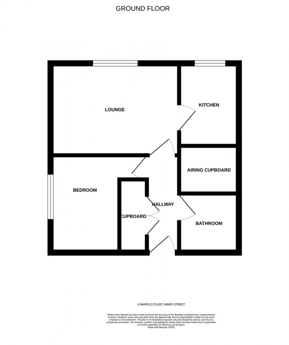 Floorplan for Ward Street, Stockport