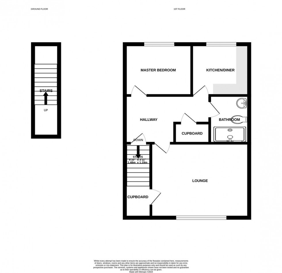 Floorplan for Woodsmoor Lane, Stockport