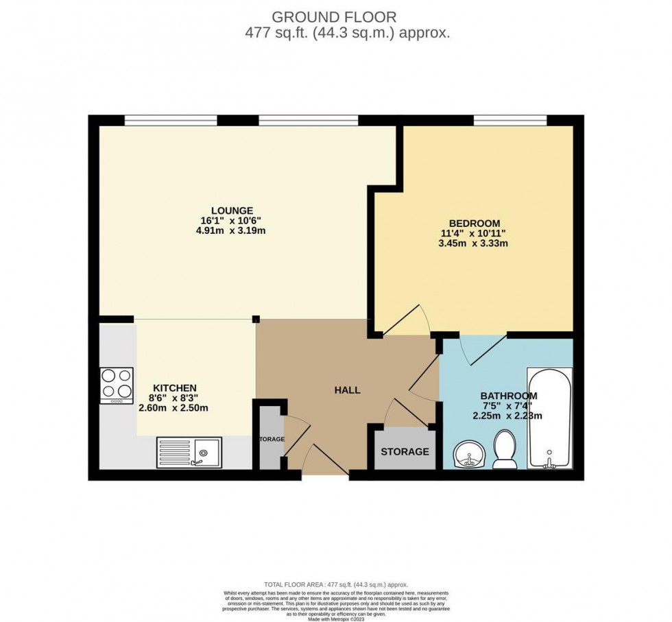 Floorplan for Archer House, John Street, Stockport