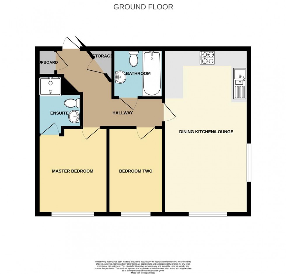 Floorplan for Cooper Court, Hazel Grove, Stockport