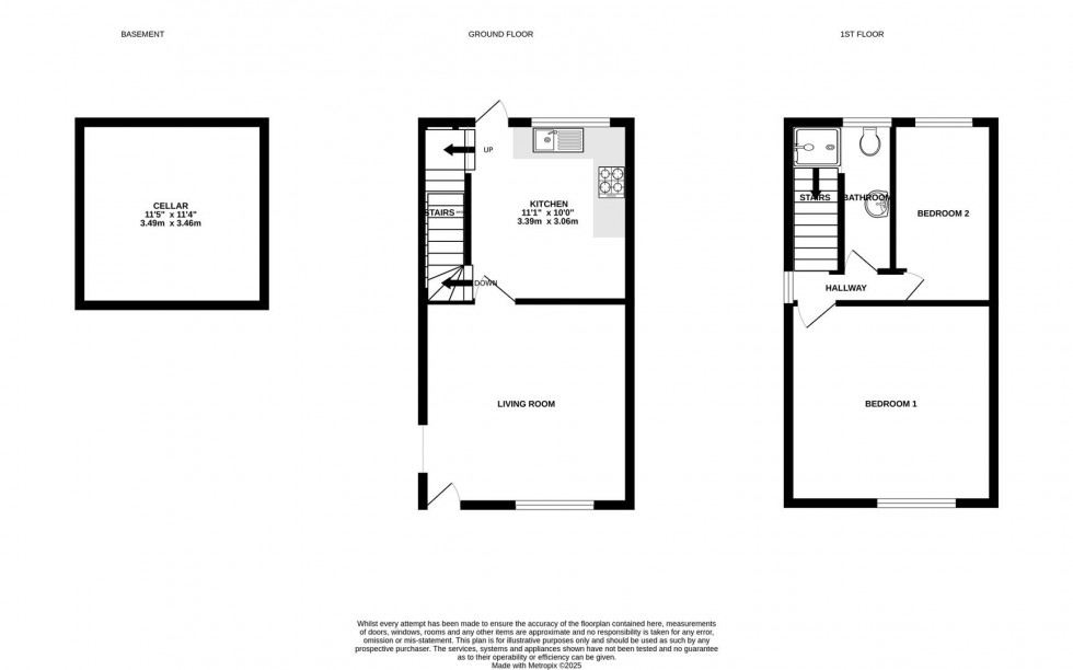 Floorplan for Dundonald Street, Stockport