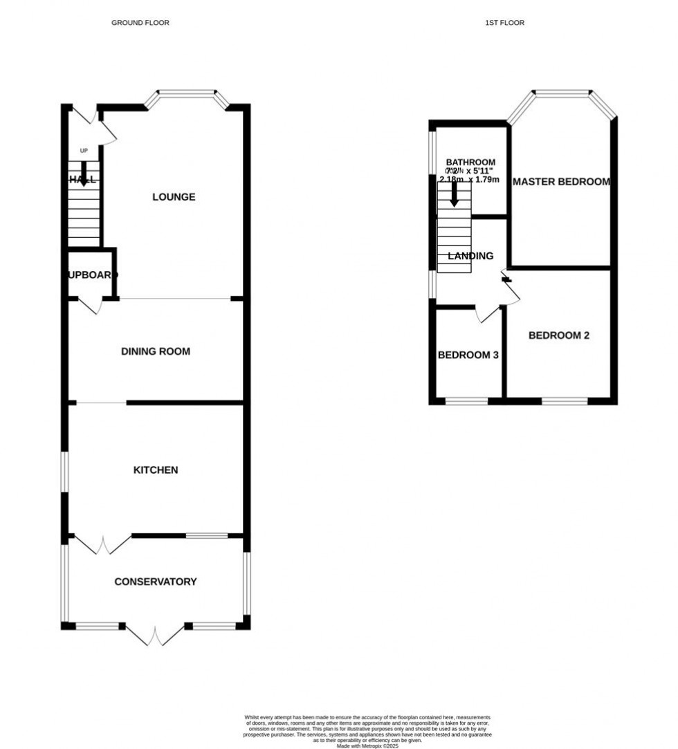 Floorplan for The Broadway, Bredbury