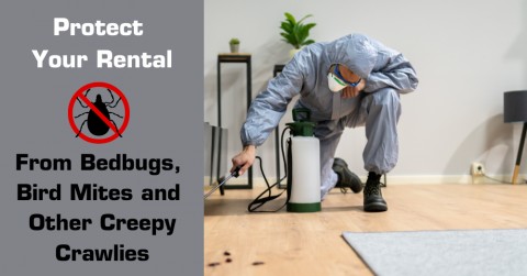 Protect Your Rental from Bedbugs, Bird Mites and Other Creepy Crawlies