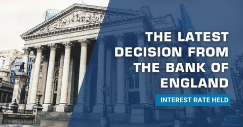 Interest Rate Held… The Latest Bank of England Decision